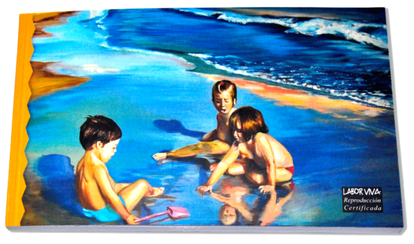 Sketchbook  "Jugando en la playa" - Caride