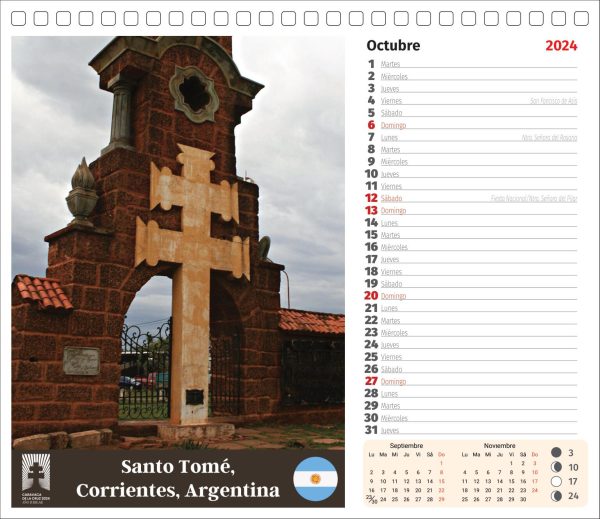 Calendario "Cruces de Caravaca por el Mundo" - Imagen 14