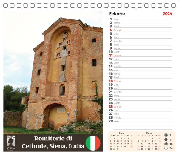 Calendario "Cruces de Caravaca por el Mundo" - Imagen 4