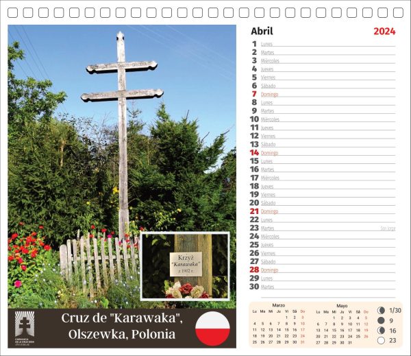 Calendario "Cruces de Caravaca por el Mundo" - Imagen 6