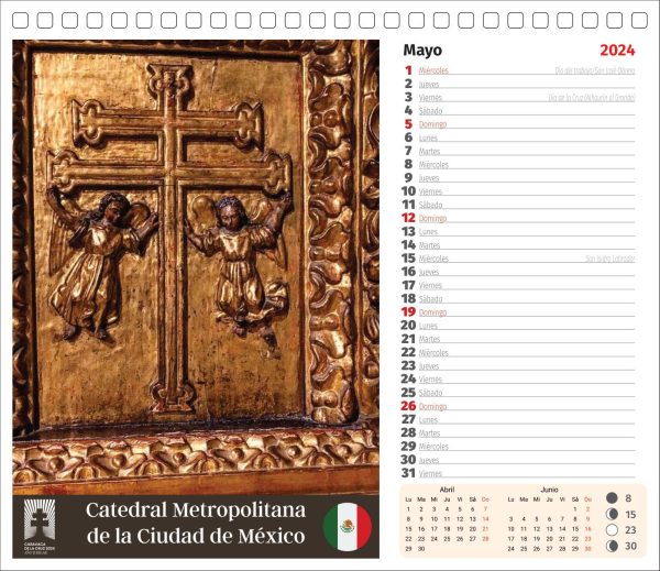 Calendario "Cruces de Caravaca por el Mundo" - Imagen 7