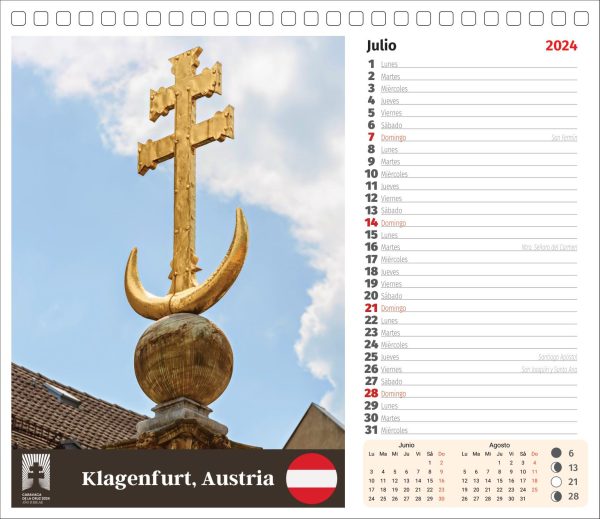 Calendario "Cruces de Caravaca por el Mundo" - Imagen 9