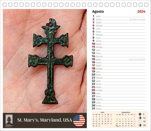 Calendario "Cruces de Caravaca por el Mundo" - Imagen 10