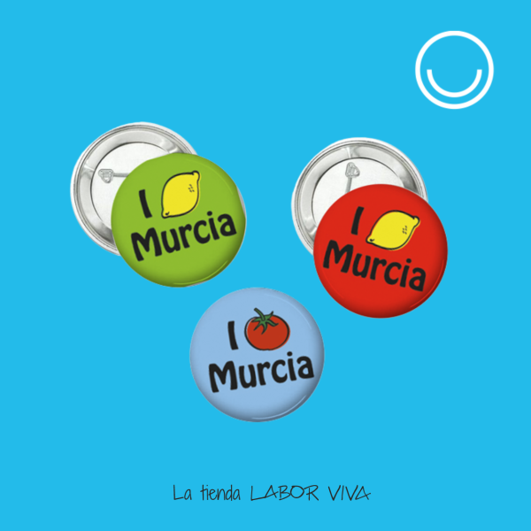 Chapas Souvenir de Murcia